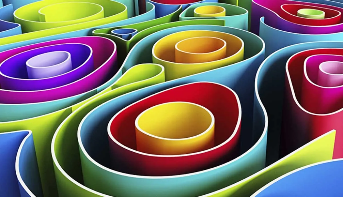 maze full of color